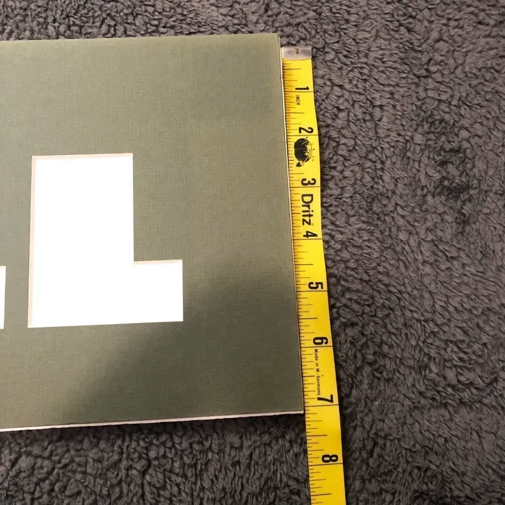 7x28 Olive‎ Green Football Photo Mat